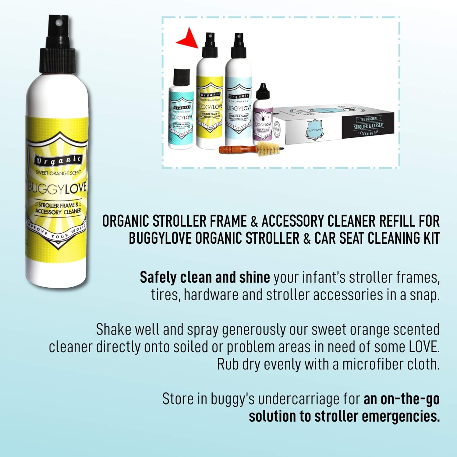 buggylove stroller cleaner