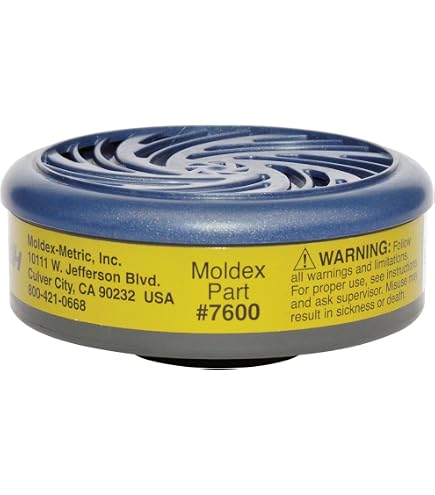 Amazon.com: Moldex 7003 PVC-Free Air Respirator Mask Facepiece