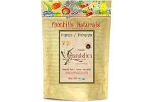 Dandelion Root Roasted Organic - Coffee Substitute, Tea by Foothills Naturals