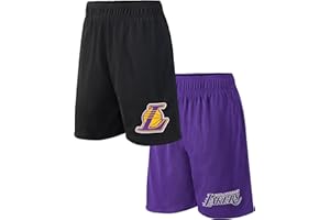 Ultra Game Youth NBA Official Super Soft 2 Pack Basketball Shorts Set