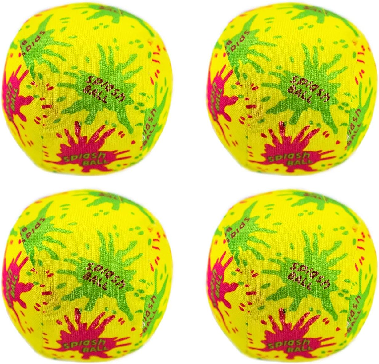 Super Z Outlet Water Splash Balls for Pool, Summer Beach Soaking Games and Fun Children Party Activities (12 Pack): Toys & Games