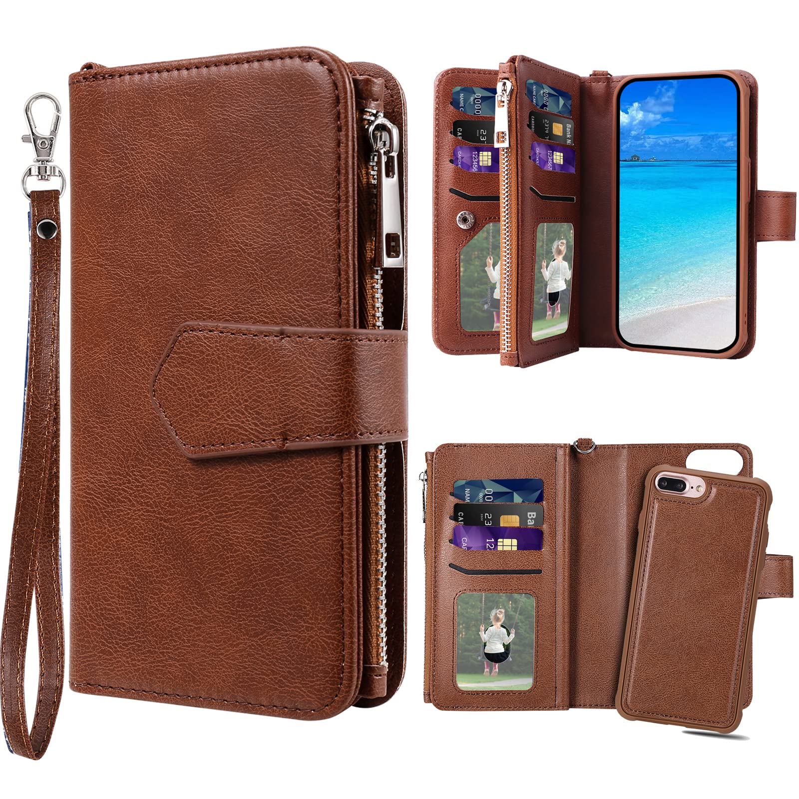 JZASES Case for iPhone 7 Plus/iPhone 8 Plus/iPhone