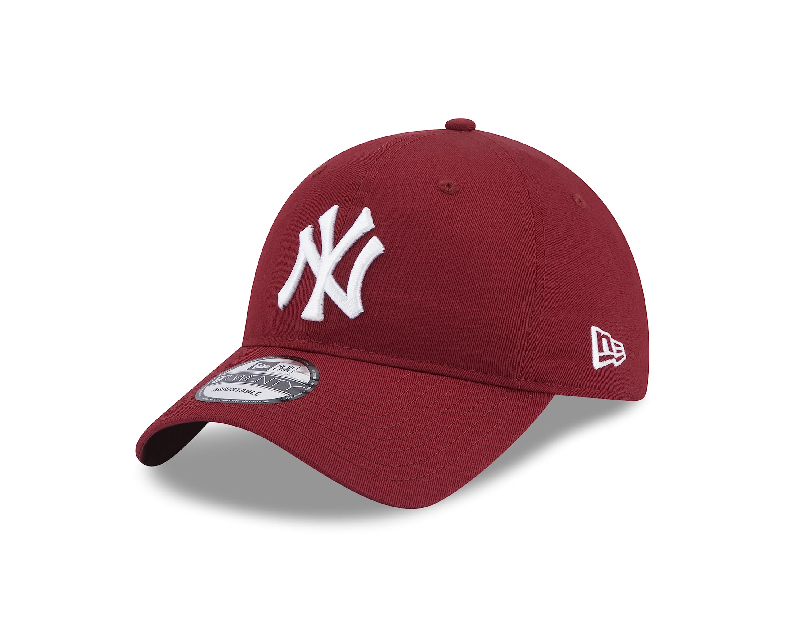New Era New York Yankees MLB League Essential Cardinal 9Twenty Unstructured Strapback Cap - One-Size
