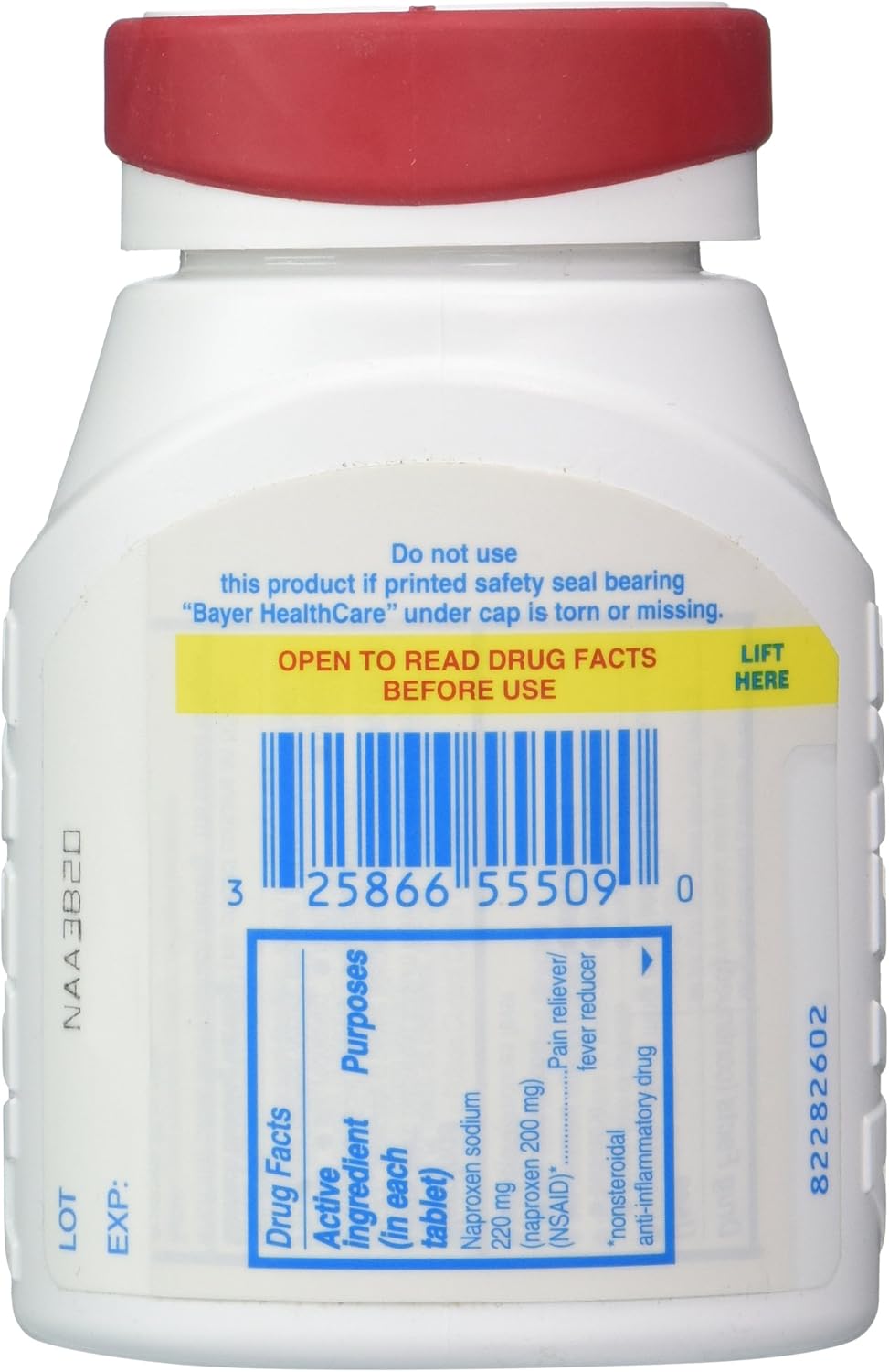 Aleve Soft Grip Arthritis Cap - 320 Tablets: Health & Personal Care