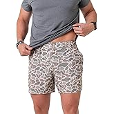 Burlebo Men’s 5.5 Inch Everyday Shorts – Lightweight Stretch Casual Athletic Shorts with Pockets