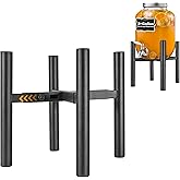 Adjustable Drink Dispenser Stand,Beverage Dispenser Stand only,Fit 1-3 Gallon Container,Water Jug Jar,Beverage Dispenser,Glass Water Jug,for Parties outdoors (For 6"-10" Despenser)