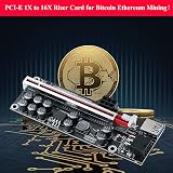 MZHOU PCIE Riser 1x to 16x VER011-PRO GPU Mining Powered Adapter Card 2 Pack view 4