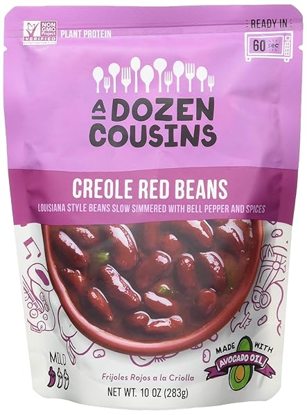 A DOZEN COUSINS CREOLE RED BEANS, 10 OZ