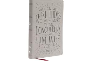 NKJV, Holy Bible for Kids, Verse Art Cover Collection, Leathersoft, Gray, Comfort Print: Holy Bible, New King James Version