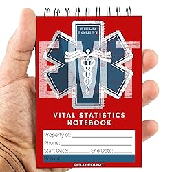 Field Equipt EMT Vital Statistics Notepad - 6 Pack