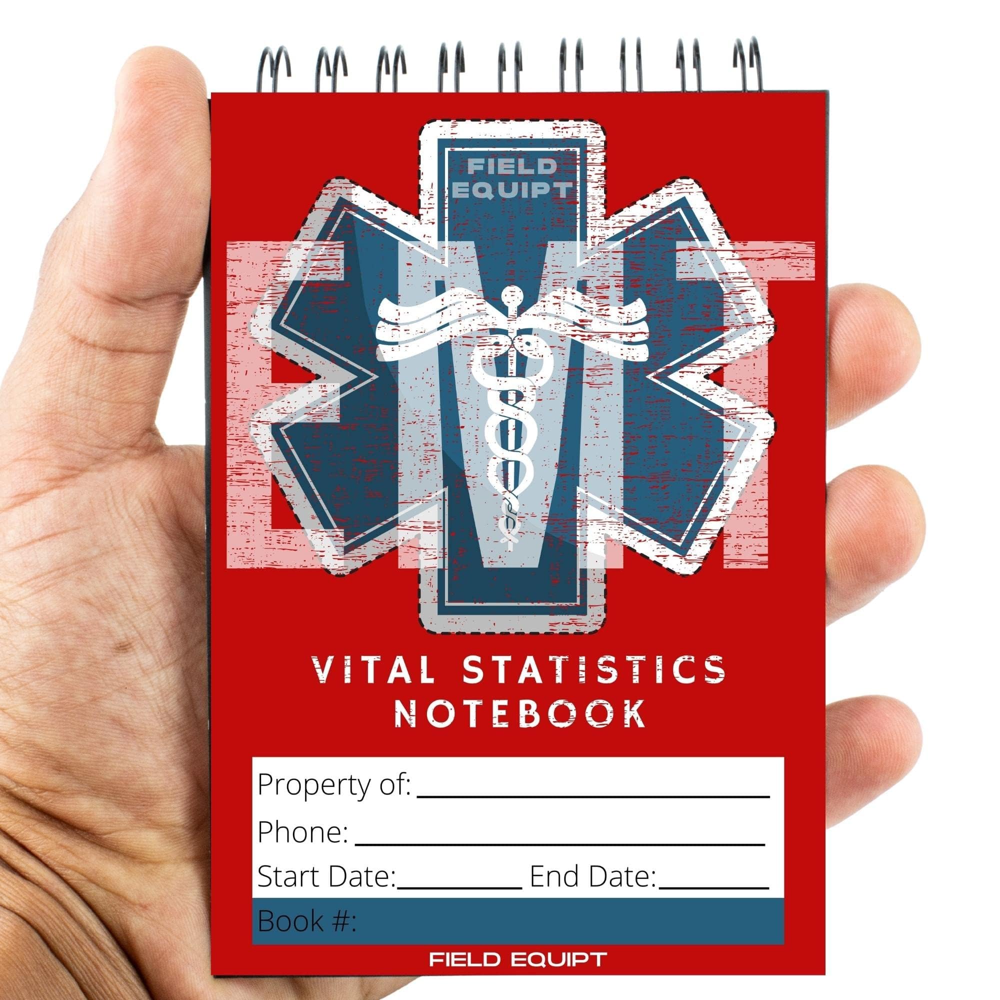 Field Equipt EMT Vital Statistics Notepad - 6 Pack
