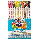 Graphite Smencils - HB #2 Scented Pencils, 10 Count, Gifts for Kids, School Supplies by Scentco