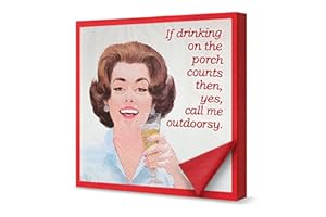 20 Pcs Funny Cocktail Napkins for Adults - 10 x 10 Inches Holiday Napkins Disposable Decorative, 3-Ply Paper with Cheerful Te