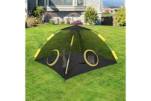 STEP EVOL Outdoor Cat Enclosures for Indoor Cats, Outdoor Cat Tent with Tunnel for Multiple Cats, Cat Playpen for Pet Kitty Rabbits Ferrets Puppy and Other Small Animals, (Styles 1)