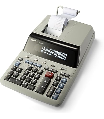 Amazon.com: Sharp El-1801piii 12 Digit, 2 Color Printing