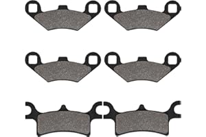 Front and Rear Brake Pads for Polaris Sportsman 400 450 500 600 700 800 2x4 4x4 Magnum 325 330 500 2x4 4x4 Scrambler 400 500 