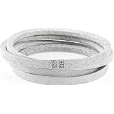 eHanasaku GX20072 GY20570 Deck Belt Compatible with John Deere 42" Mowers | Replaces UC32283, fits L110 L100 D130 D105 S100 E100 LA115. Aramid cord reinforced, 103.7 inches. Durable Lawn Mower Belts