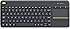 Logitech K400 920-007119 Plus Wireless Touch Keyboard with Keyboard for TV Connected Computer
