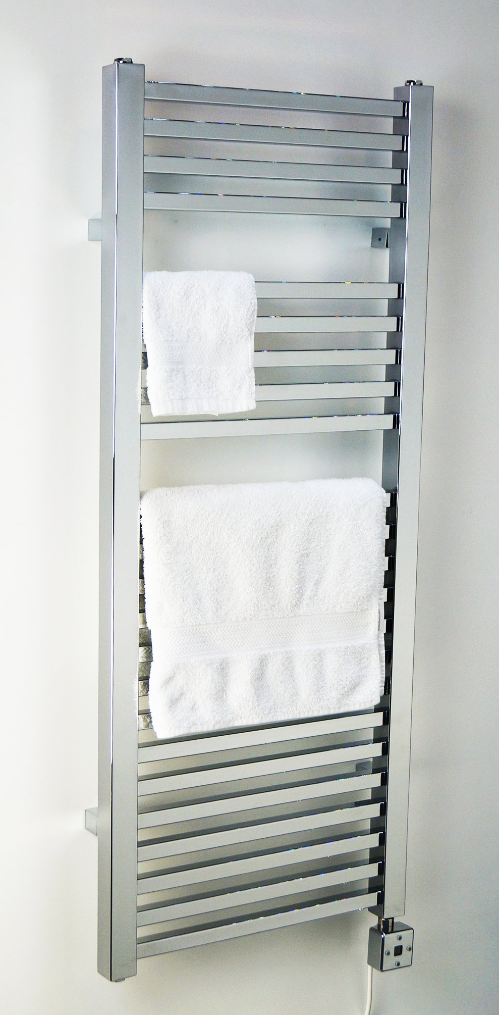 TOWEL WARMER! Power Thermostat 300 WATS. 21 Tubes. Chrome Color