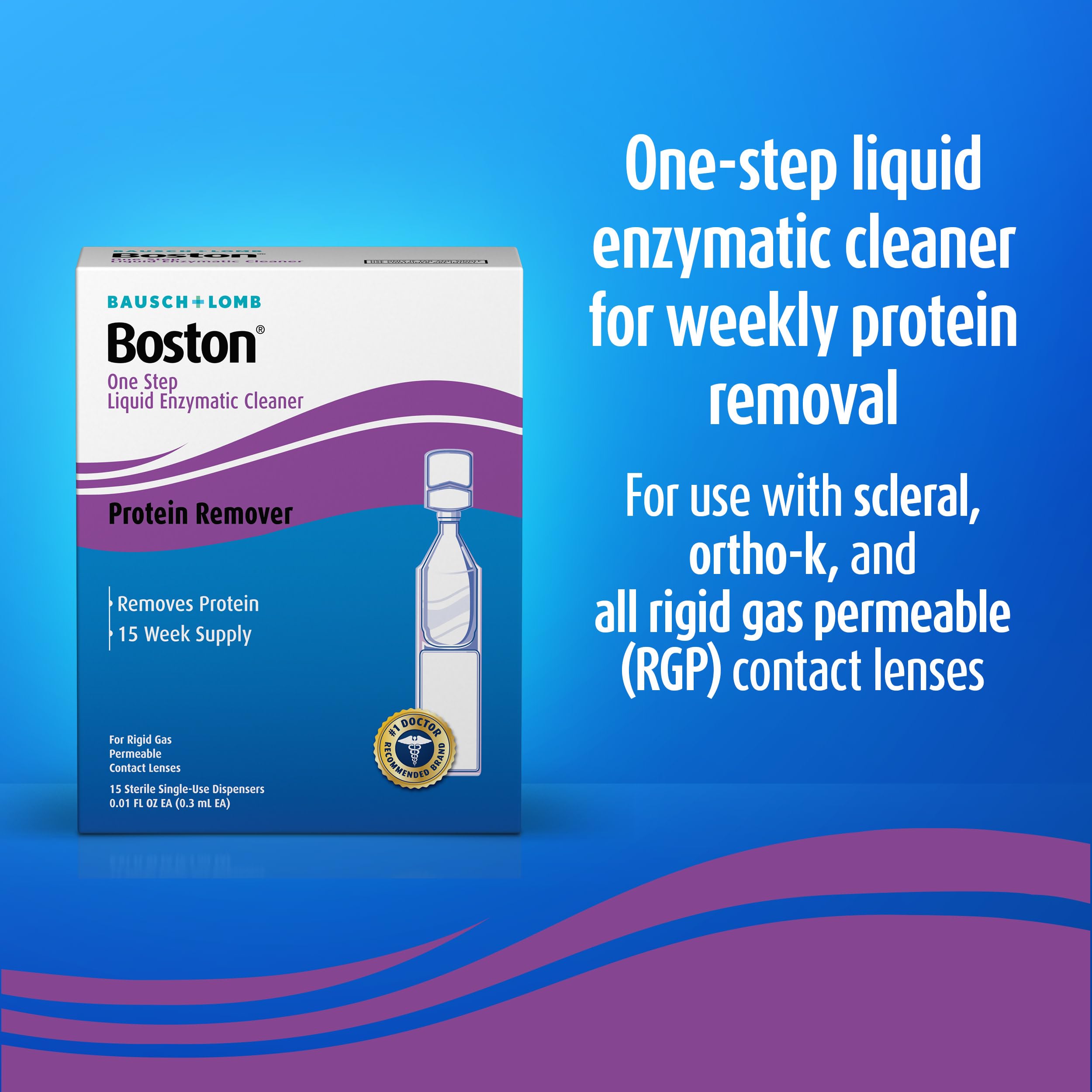 Mua Boston One Step Liquid Enzymatic Cleaner, Preservative-Free Protein ...