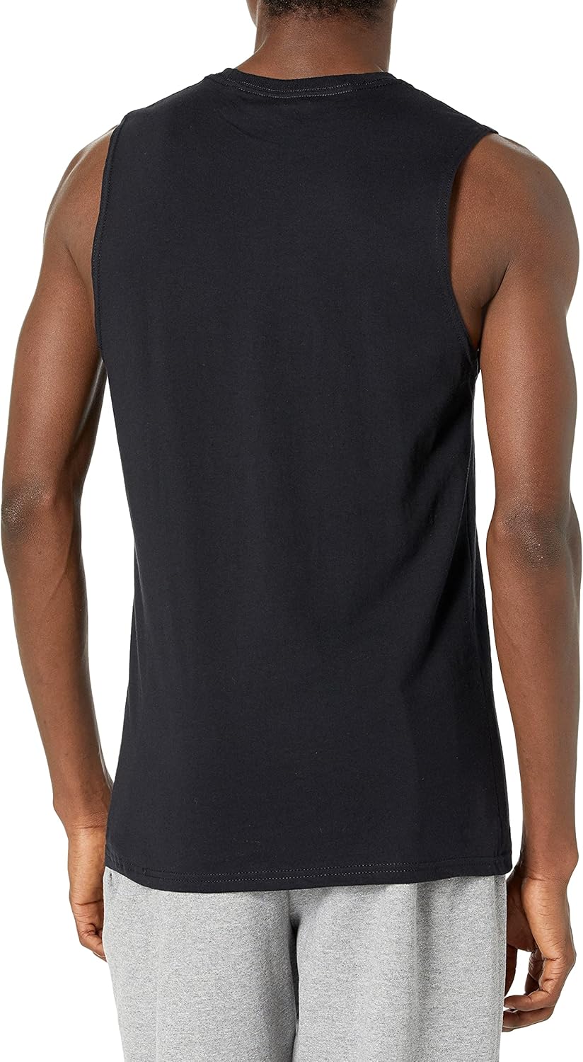 Russell Athletic Men's Cotton Performance Sleeveless Muscle T-Shirt at  Men’s Clothing store