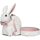 Lyuxhetaokdiq Women PU Leather Unique Novelty Animal Shaped Crossbody Shoulder Bag Handbag Purse