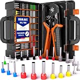 SOMELINE Ferrule Crimp Tool Kit 23 Types 0.25–10mm² Square Ferrules Pliers