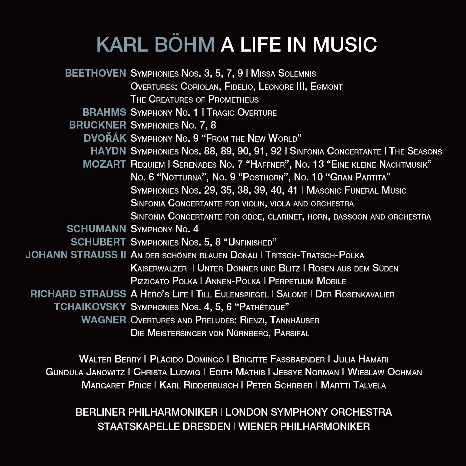 Karl Böhm, conductor - lots of recordings! - The Classical Music 