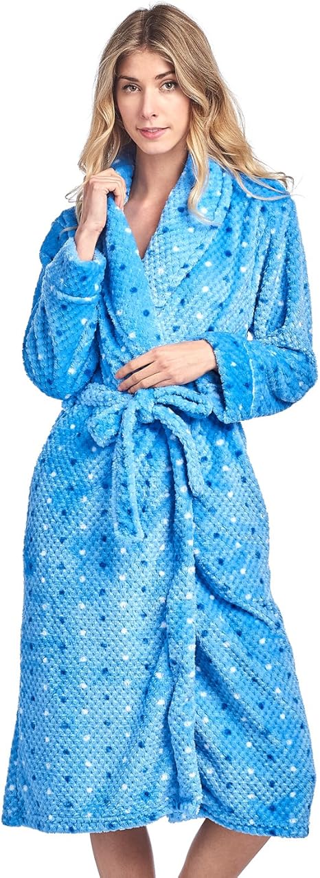 bademantel damen plüsch