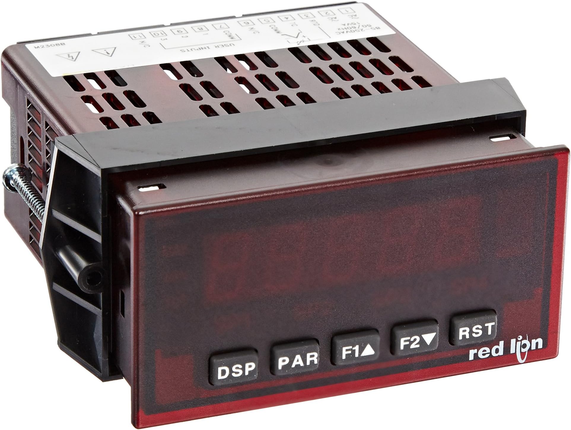 Red Lion PAXT Thermocouple and RTD Panel Meter, 5 Digit LED Display, 85-250 VAC, 50/60 Hz
