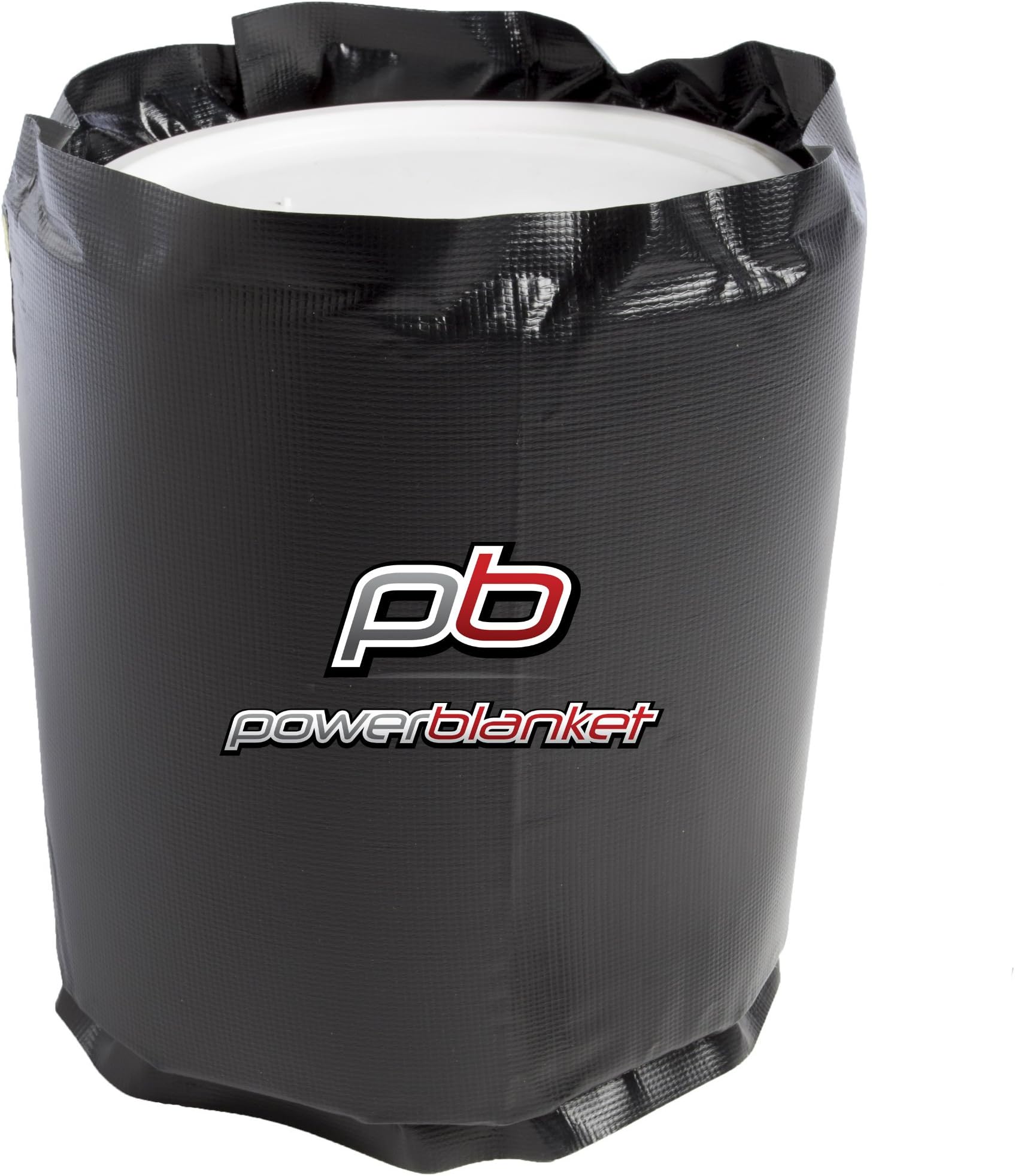 Powerblanket BH20PRO-UK Insulated Pail Heater, Bucket Heating Blanket, includes Adjustable Thermostat Controller, Holds Temp from Ambient up to 63 Degree C, 20 L, Black