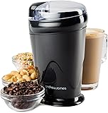 Powerful Coffee, Nut and Spice Grinder By Andrew James - 150Watt, Stainless Steel Blades