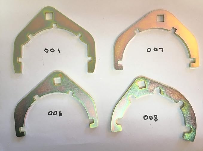 Shower Drain Wrench set ( 4 wrenches )