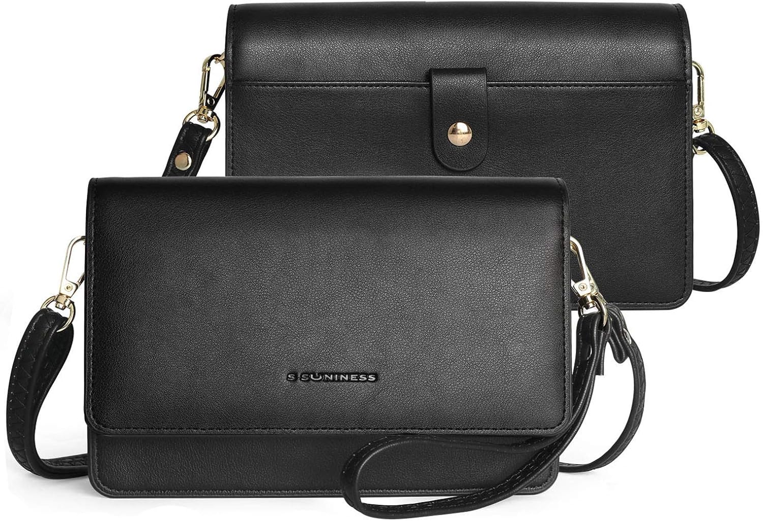 rfid crossbody purse leather