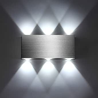 Lightsjoy Aplique de pared moderna lámpara pared interior decoracion 6W