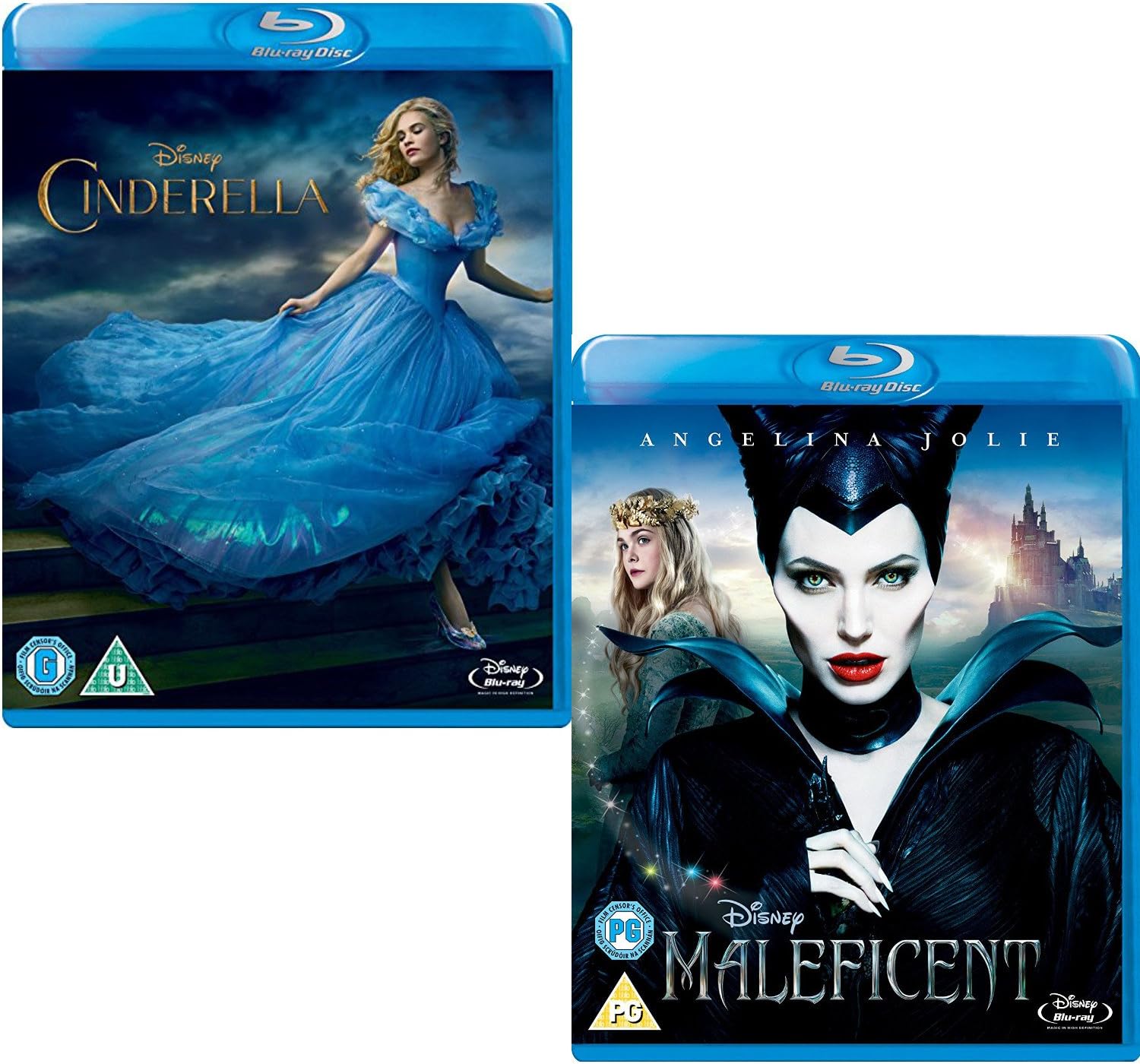 Cinderella - Maleficent - Walt Disney 2 Movie Bundling Blu-ray