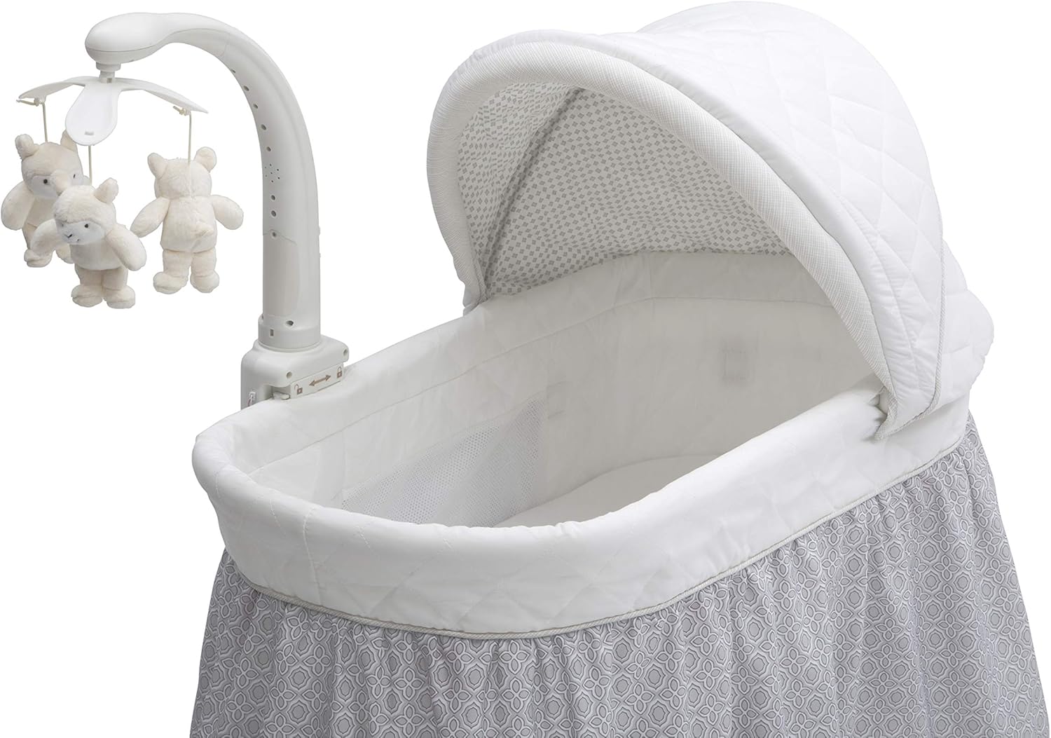 delta children by the bed deluxe bassinet