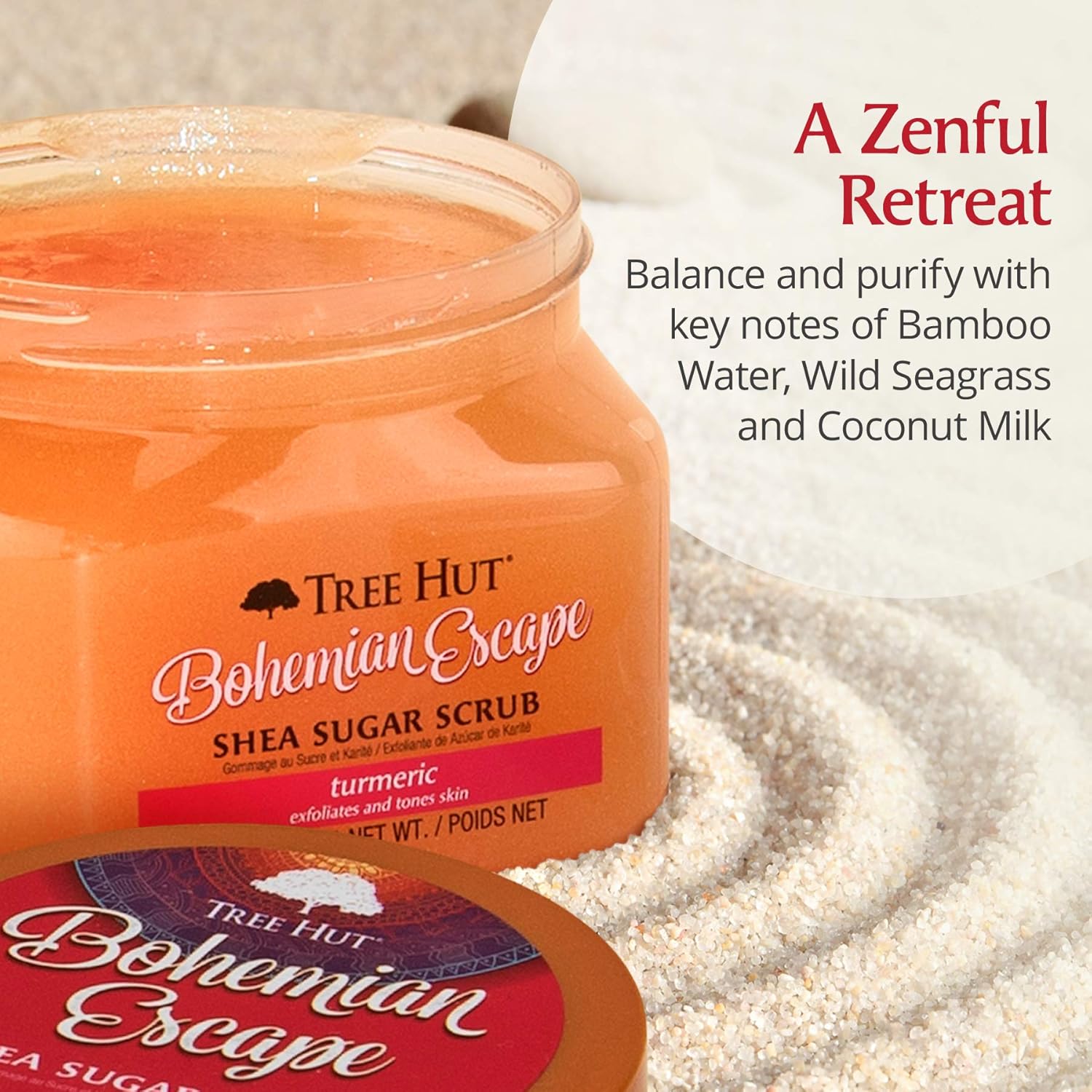 bohemian escape shea sugar scrub