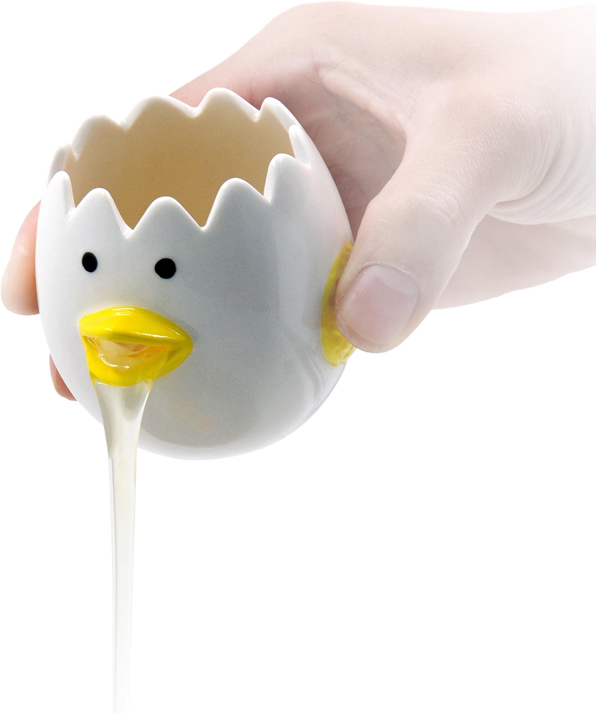 Egg Separator Ceramics Egg White Yolk Separator Kitchen Small Utensil Baking Tool