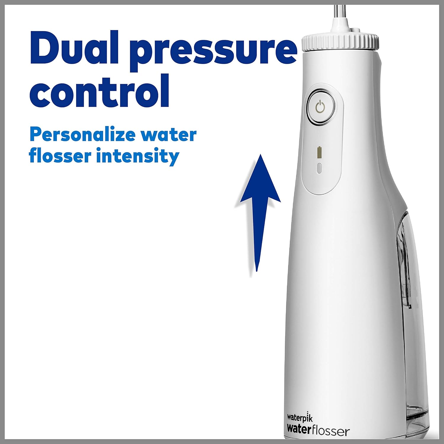 Waterpik Water Flosser Cordless Select Dental Oral Irrigator - Portable and USB Rechargeable Waterproof Water Flosser for Home and Travel, Braces & Bridges Care for Teeth (WF-10W10): Beauty