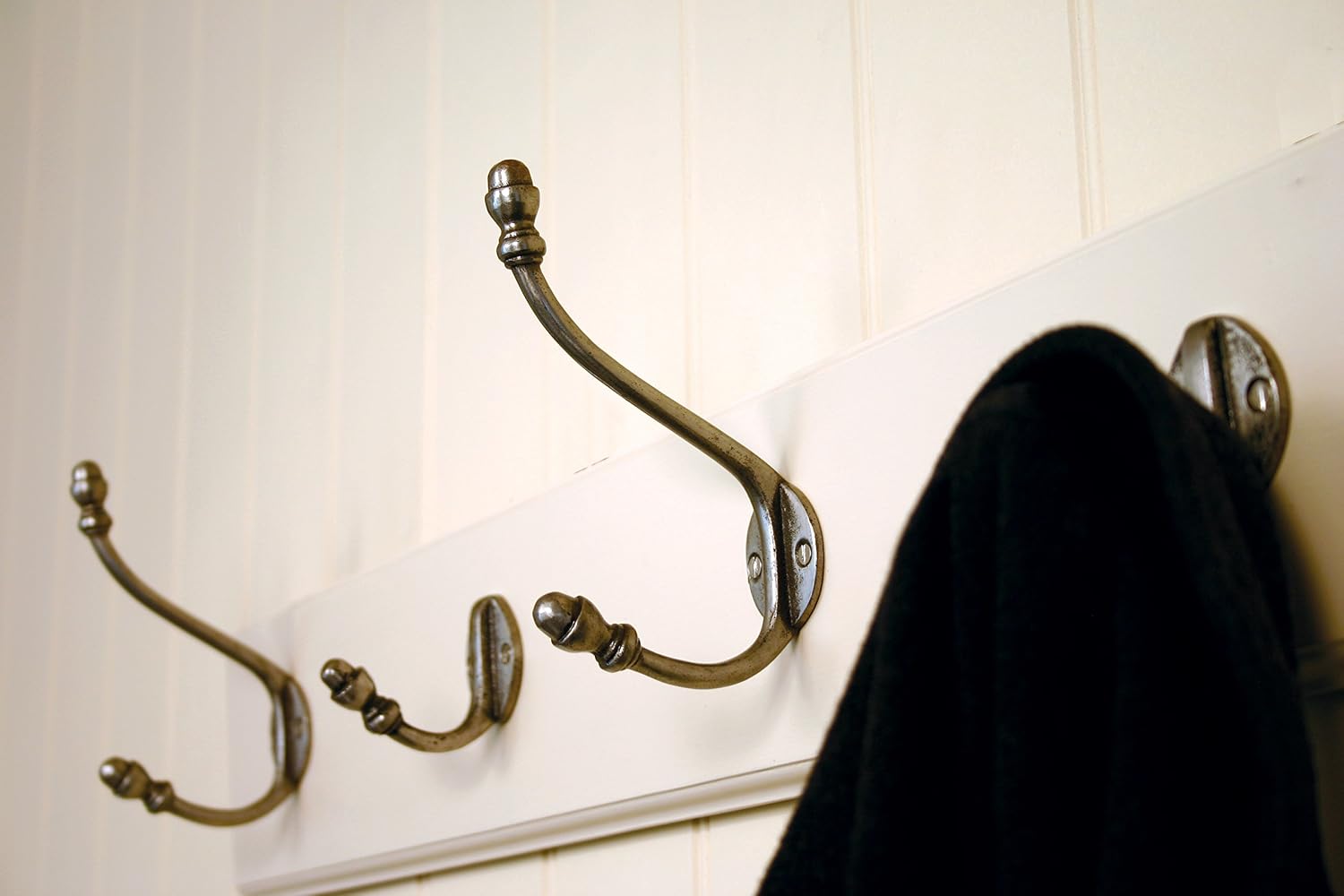 From The Anvil Natural Smooth Acorn Hat and Coat Hook, 83543, Natural Smooth Steel - Image 3
