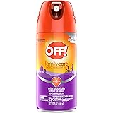 OFF! Family Care Insect & Mosquito Repellent VII, Bug Spray with Picaridin, Not Oily or Greasy, 5 oz.