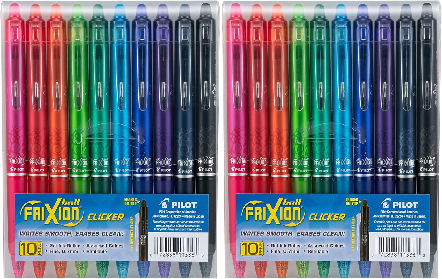PILOT FriXion Clicker Erasable: Office Products