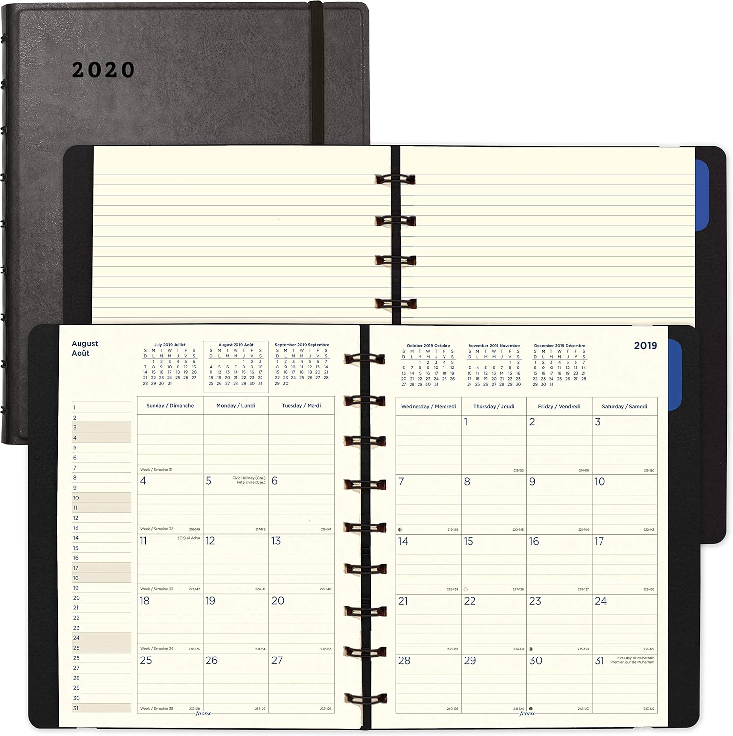 Filofax 2020 Filofax Monthly Planner, 17 Months (Aug. 2019