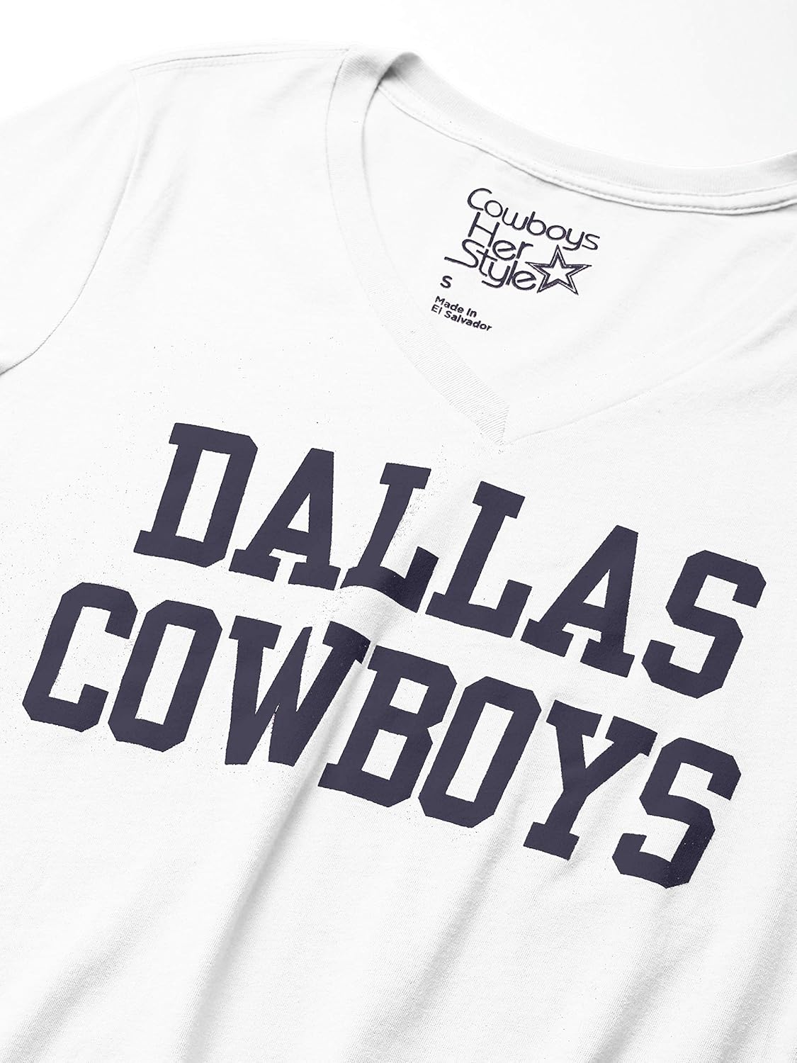 Dallas Cowboys Women's Coaches Too V-Neck Tee : Clothing