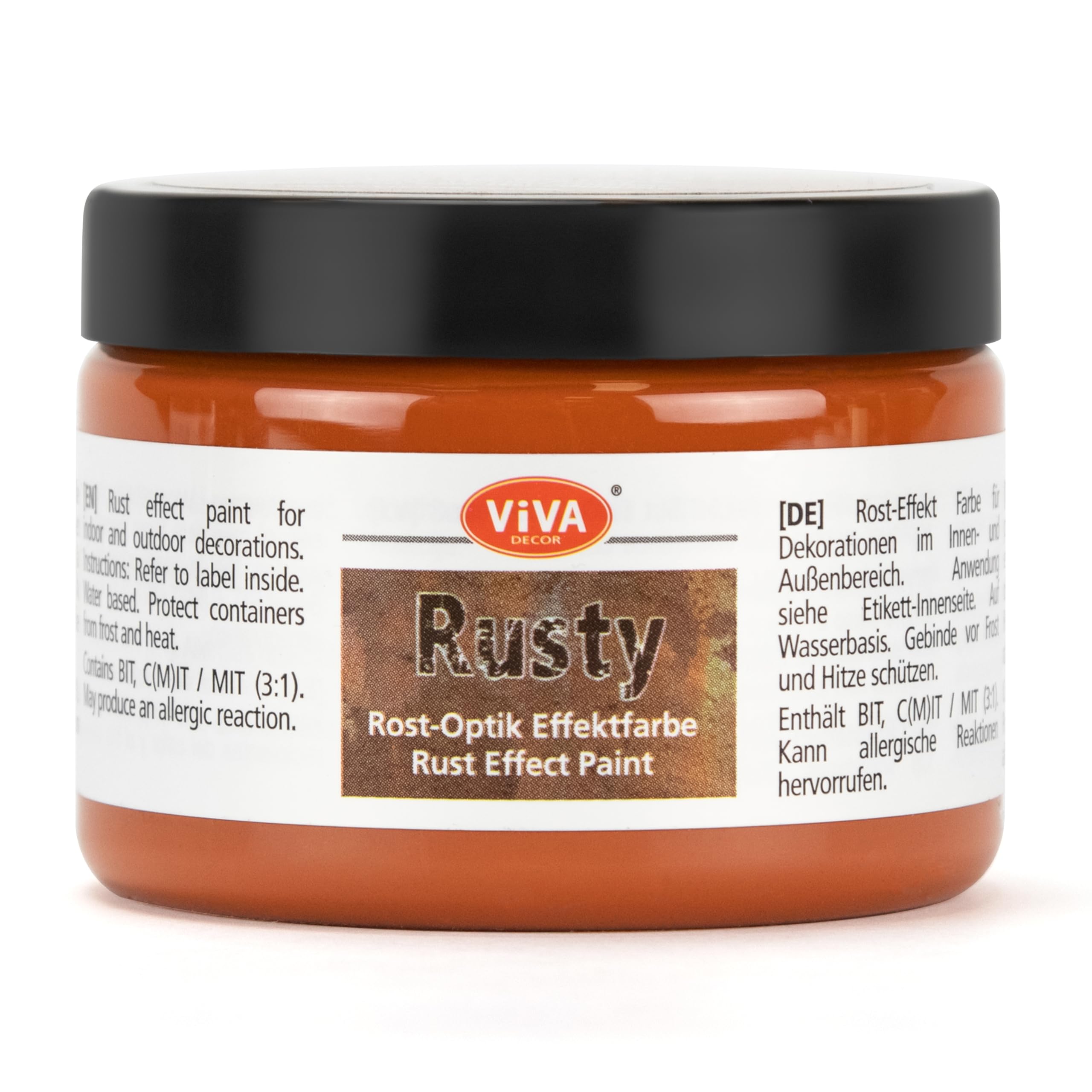 Viva Decor Acrylic Rusty for Paper and More 150ml-Rust Orange