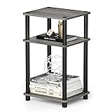 Furinno Just 3-Tier Turn-N-Tube End Table / Side