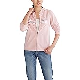 AEROPOSTALE womens Aero Logo Full Zip Hoodie- Circle/Scripts