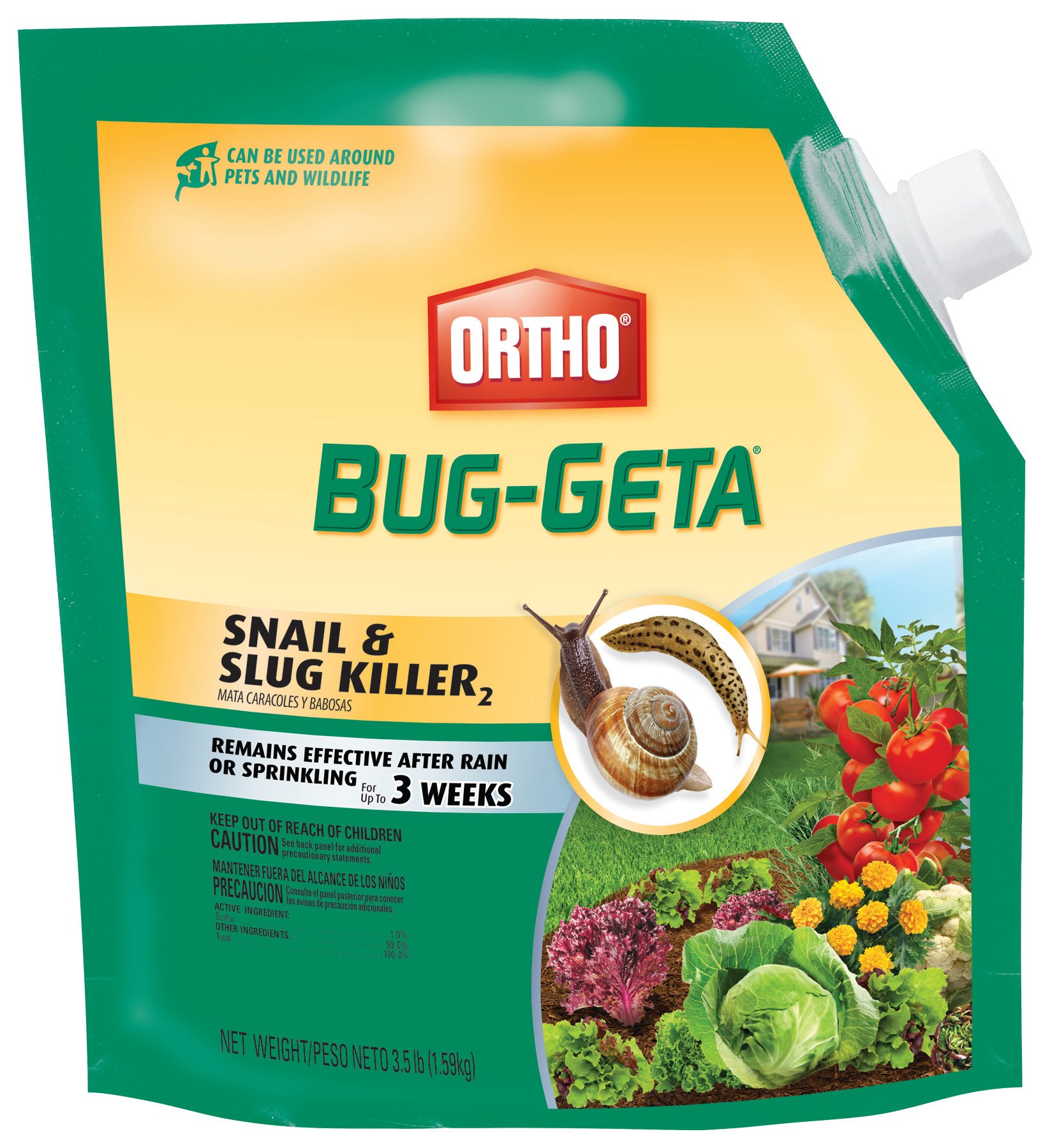 Ortho Bug-Geta Snail and Slug Killer, 3.5-Pound