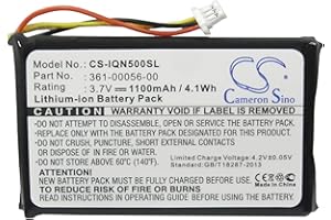 AmerLion 1100mAh Replacement Battery for Garmin Drive 50 LM, Drive 51LMT, Drive 51LMT-S, DriveSmart 5 LMT, Nuvi 30 GPS Naviga